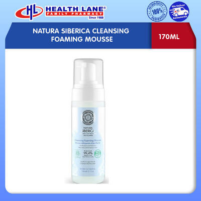 NATURA SIBERICA CLEANSING FOAMING MOUSSE (170ML)